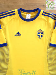 2002/03 Sweden Home Football Shirt