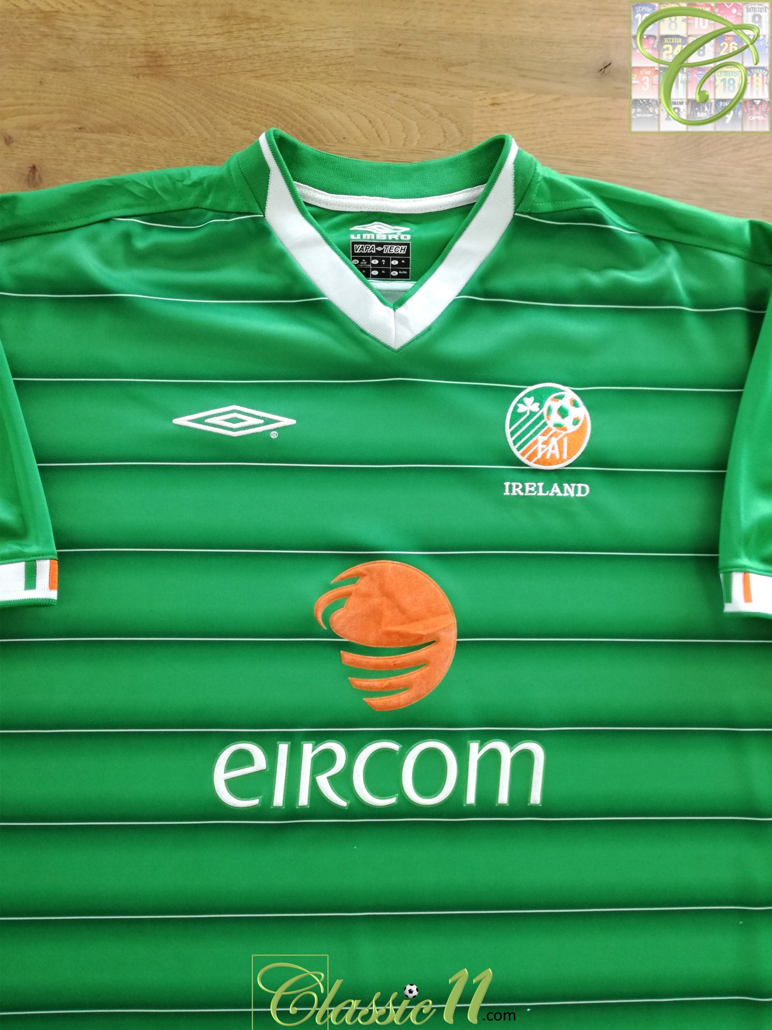 2003/04 Republic of Ireland Home Football Shirt