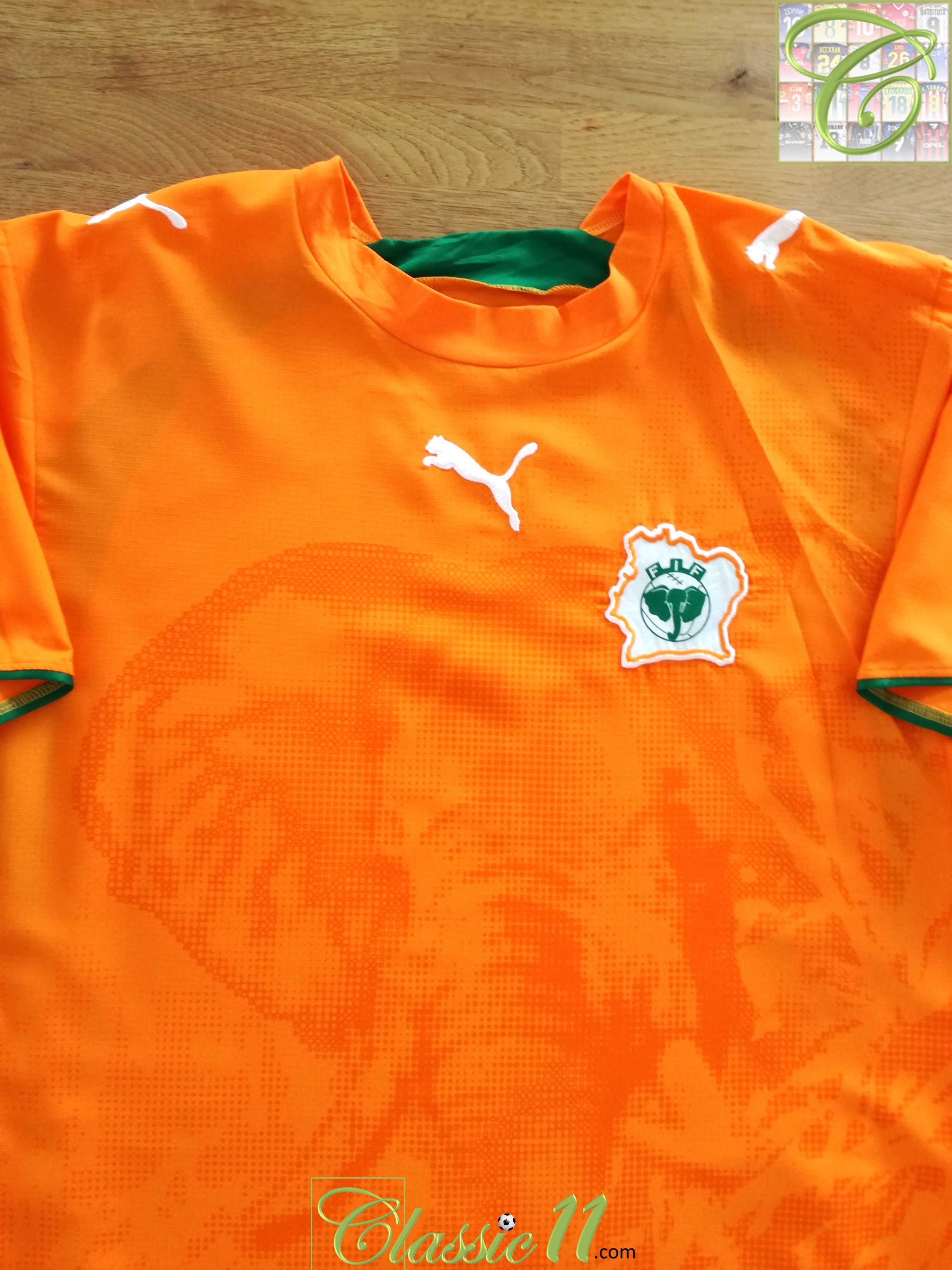 2006/07 Ivory Coast home Football Shirt