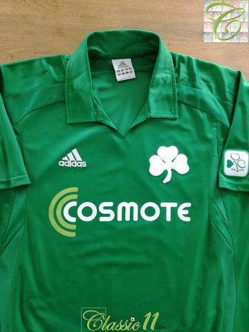 2008/09 Panathinaikos Home Centenary Football Shirt