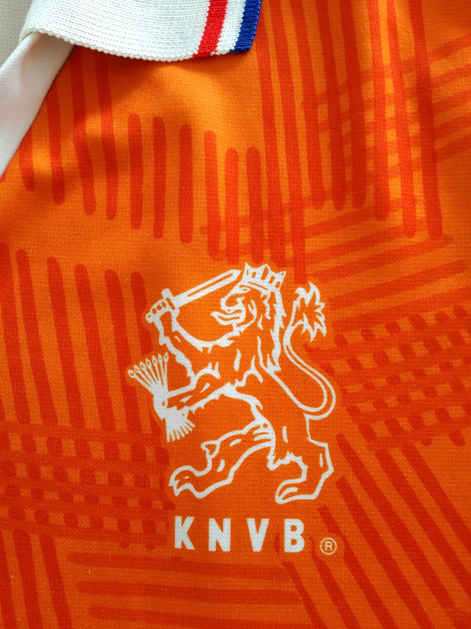 1991/92 Netherlands Home Player Issue Football Shirt. (M)