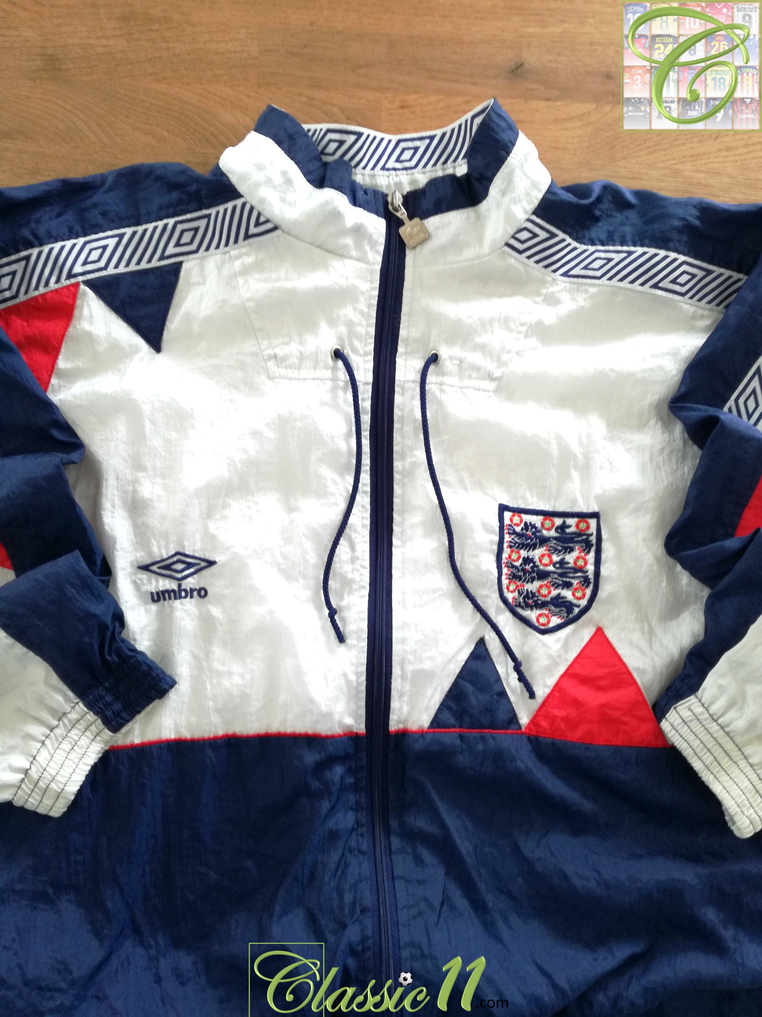 1990/91 England Tracksuit