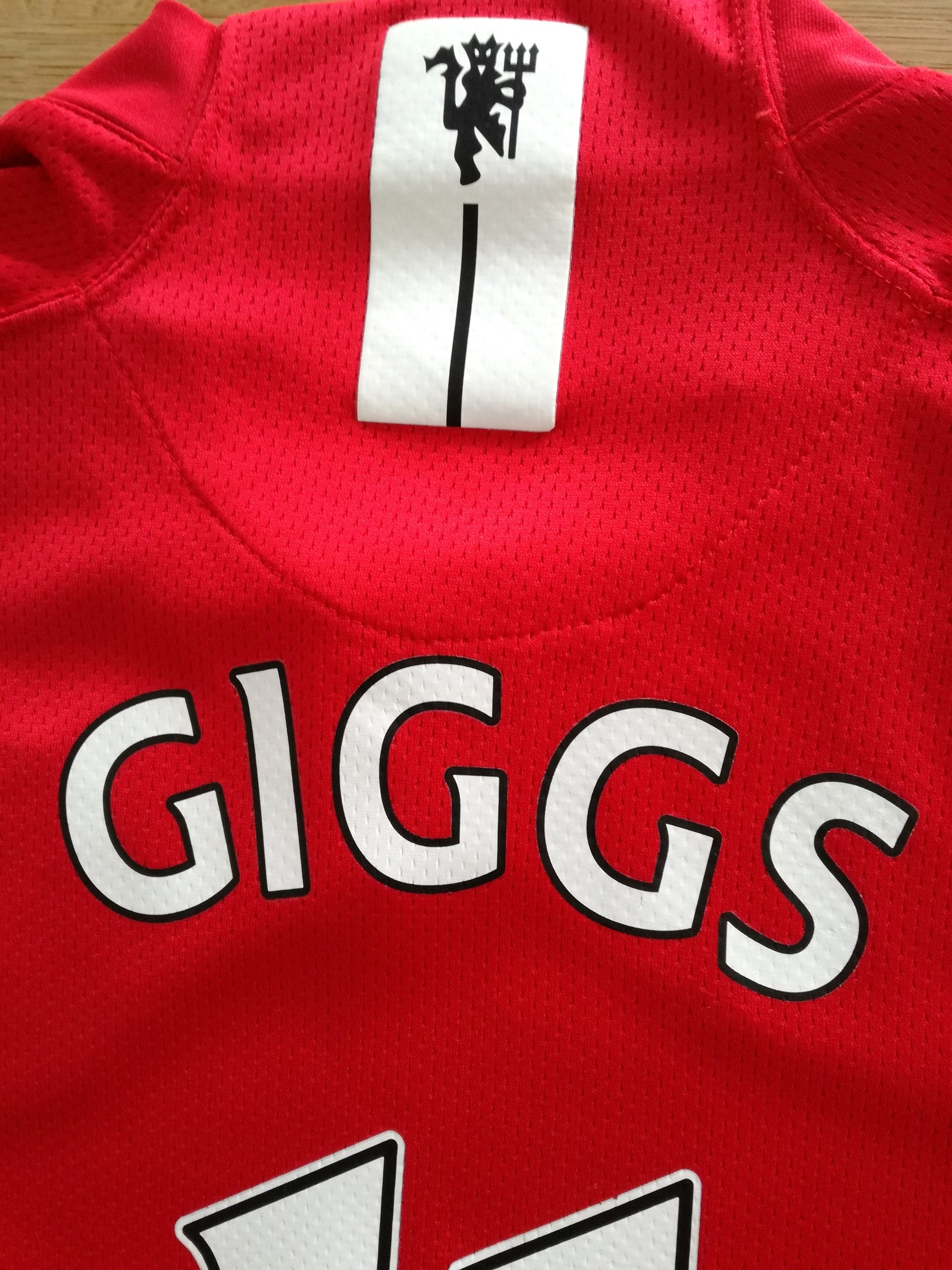 2008/09 Man Utd Home Premier League Football Shirt Giggs #11 (S)