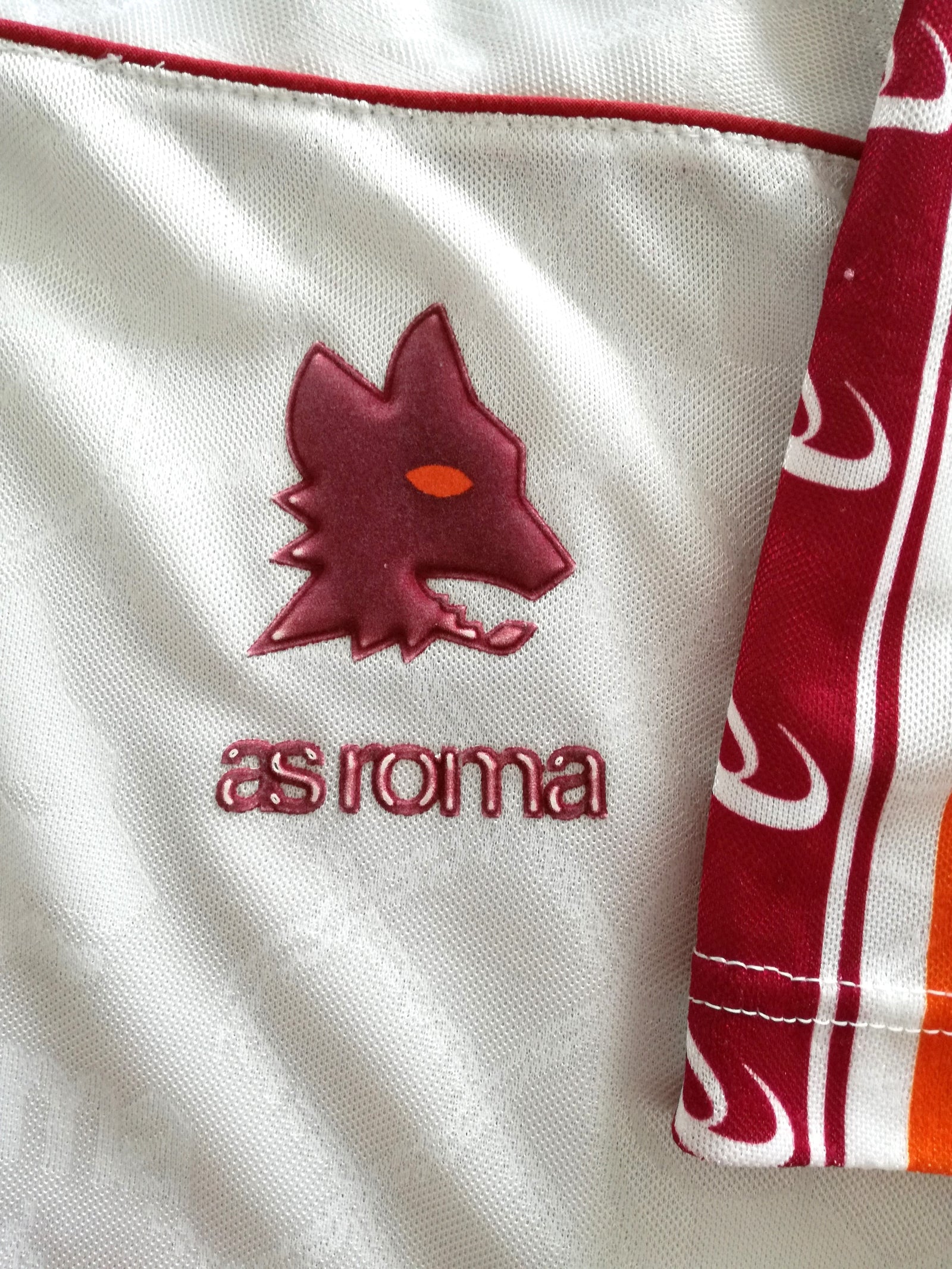 1995/96 Roma Away Football Shirt (L)