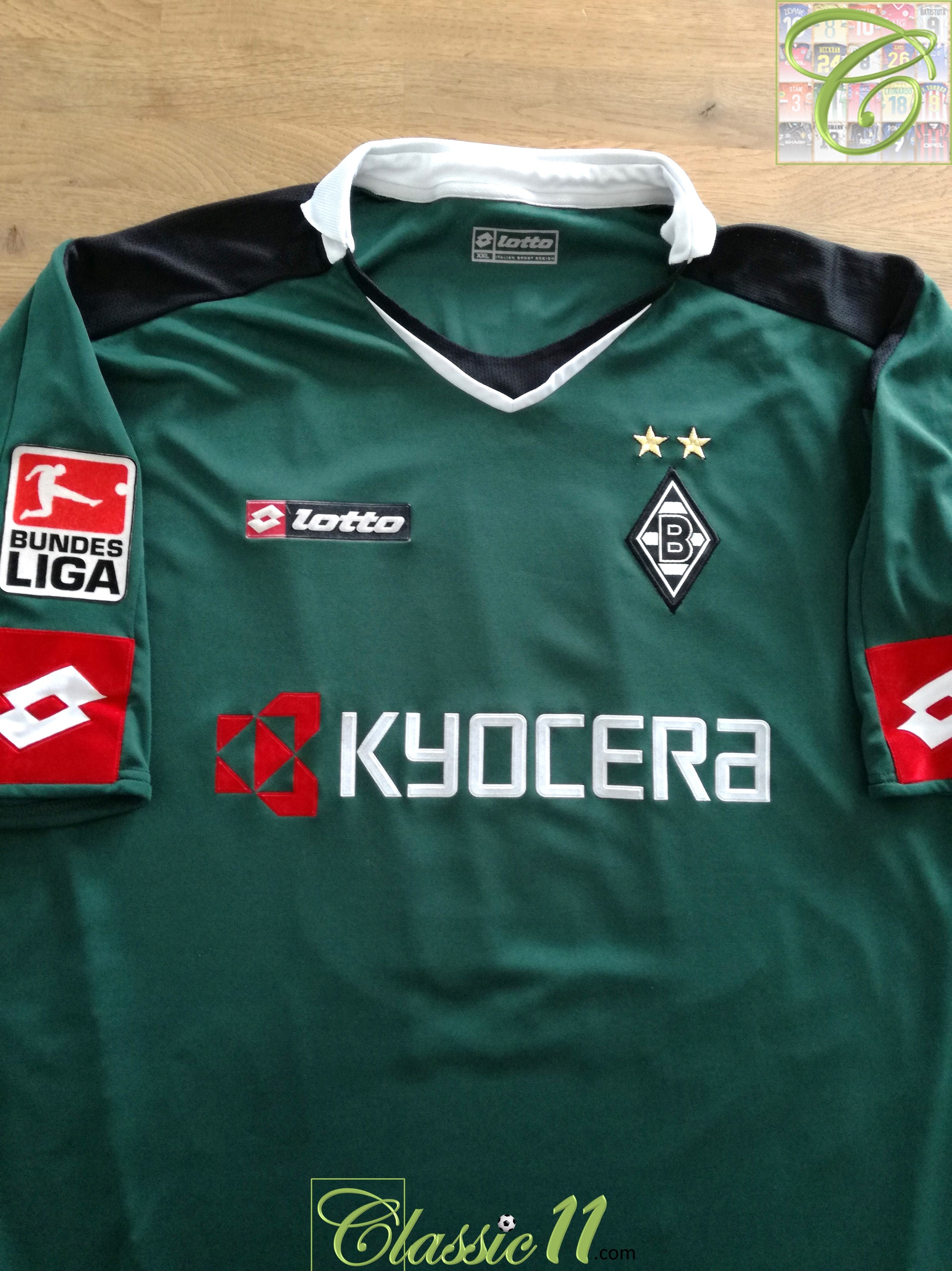 2007/08 Borussia M'gladbach Away Bundesliga Football Shirt