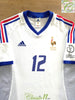 2002 France Away World Cup Shirt Henry #12