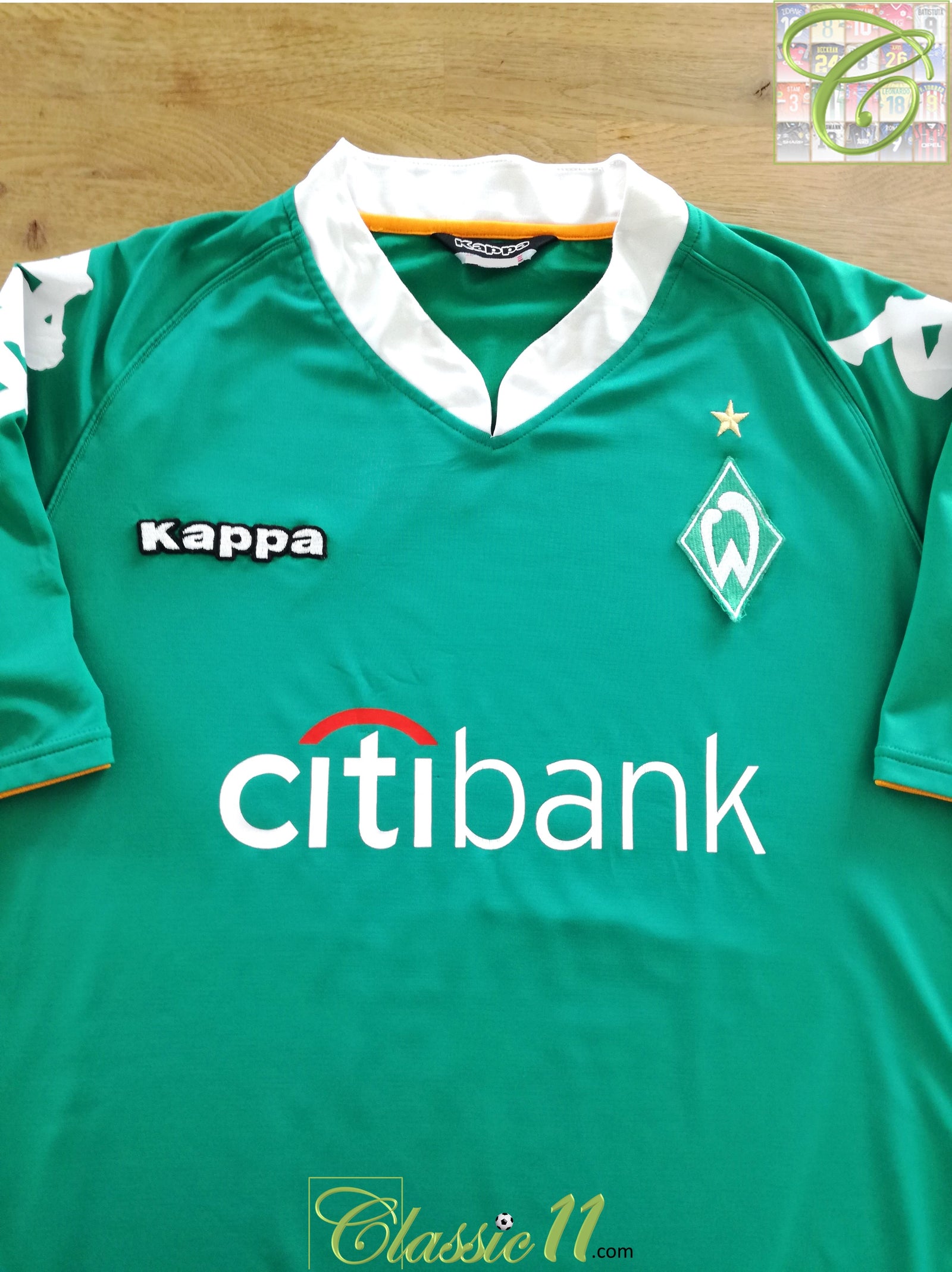 2007/08 Werder Bremen Home Football Shirt