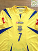 2006/07 Ukraine Home Football Shirt Shevchenko #7