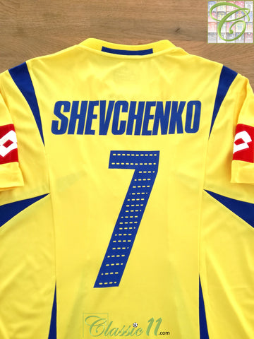 2006/07 Ukraine Home Football Shirt Shevchenko #7