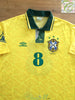 1991/92 Brazil Home Football Shirt #8