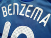 2008/09 France Home 'World Cup qualifiers' Football Shirt Benzema #10 (M)