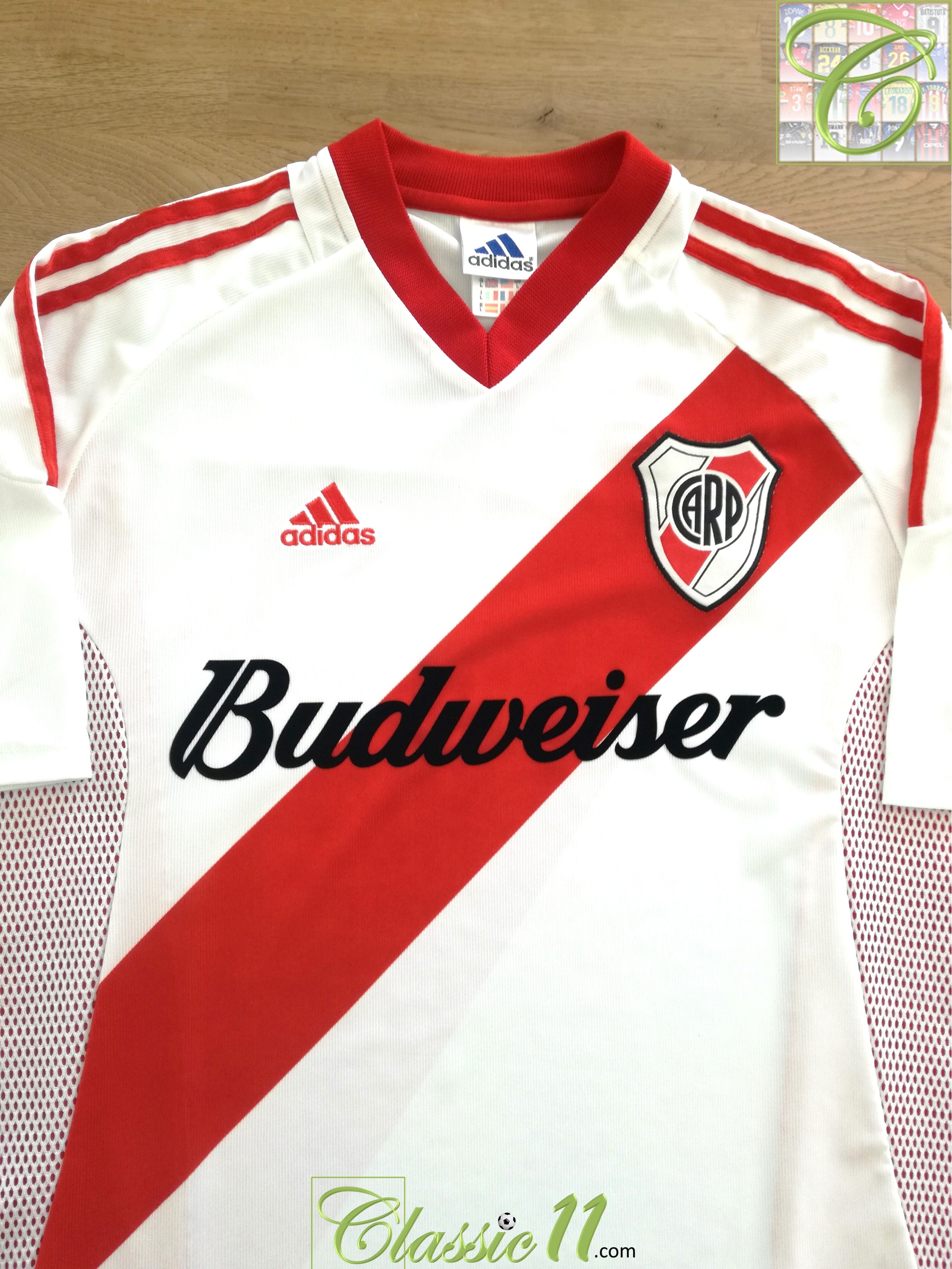 2002/03 River Plate Home Football Shirt