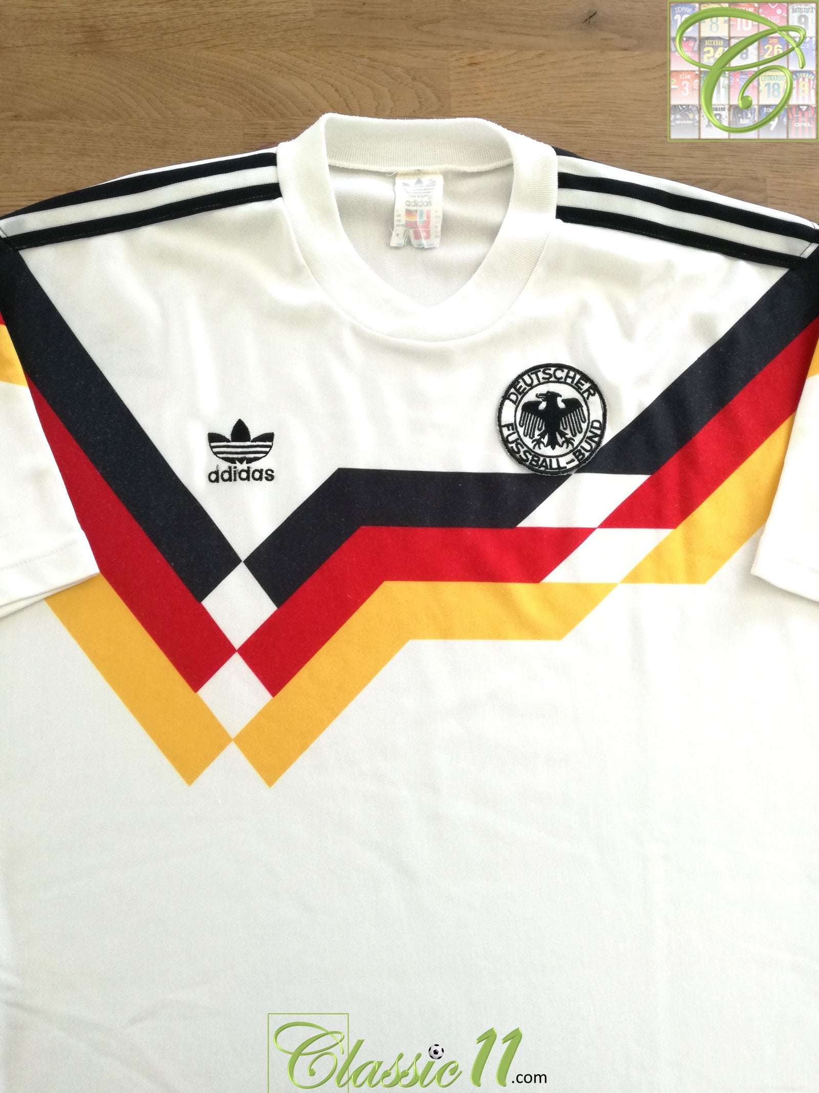 1988/89 West Germany Home Football Shirt