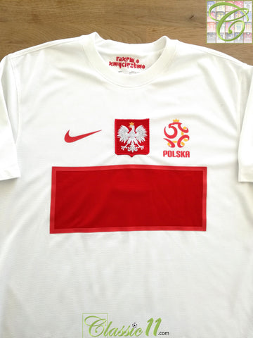 2012/13 Poland Home Football Shirt