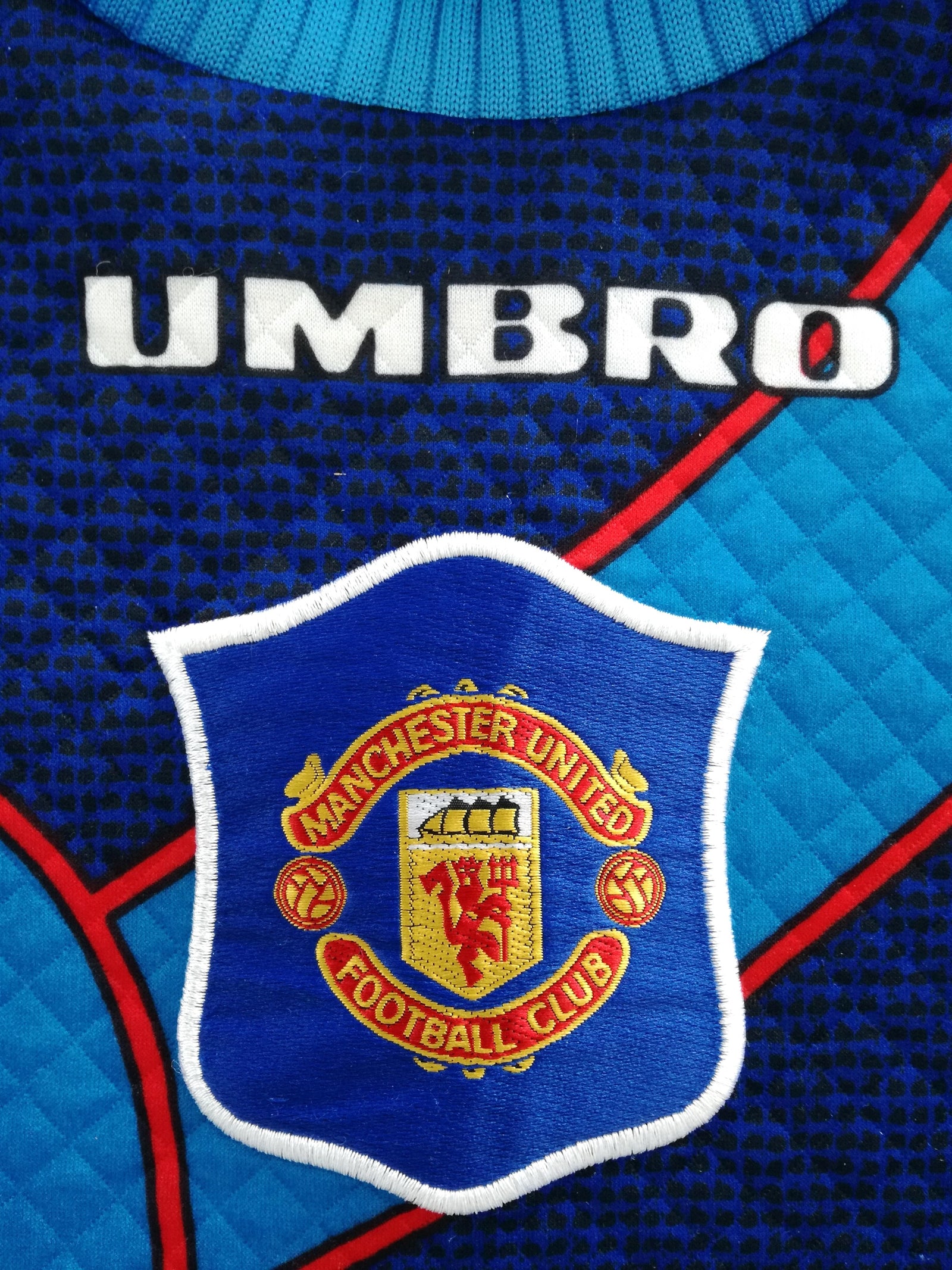 1995/96 Man Utd Goalkeeper Football Shirt (M)