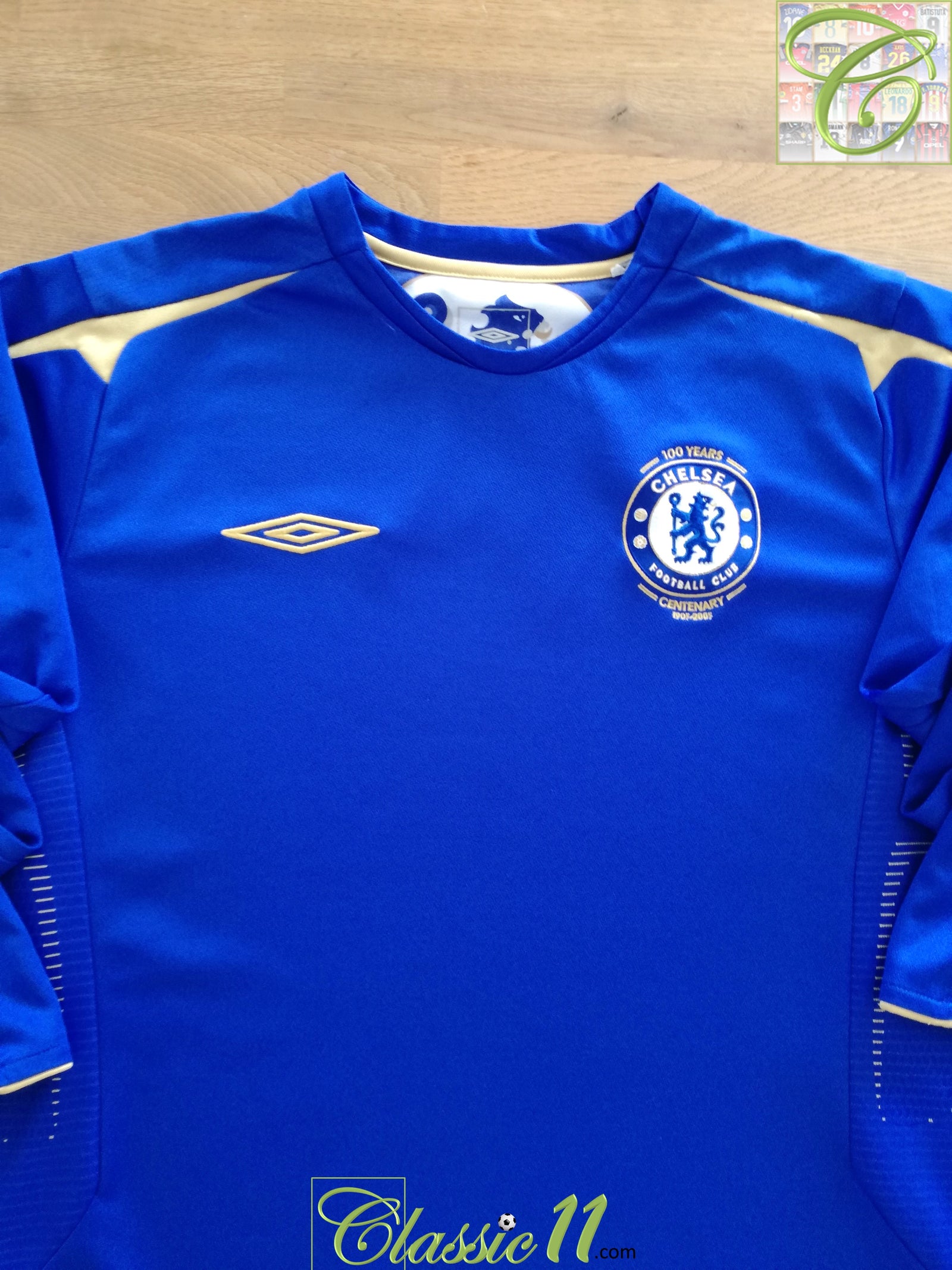 2005/06 Chelsea Home Football Shirt. (M)