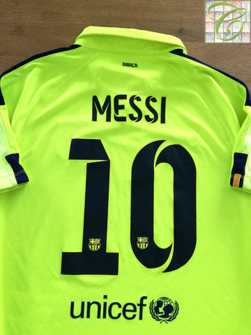 2014/15 Barcelona 3rd La Liga Football Shirt Messi #10