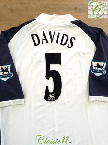 2005/06 Tottenham Home Premier League Football Shirt Davids #5