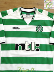 2001/02 Celtic Home Football Shirt (