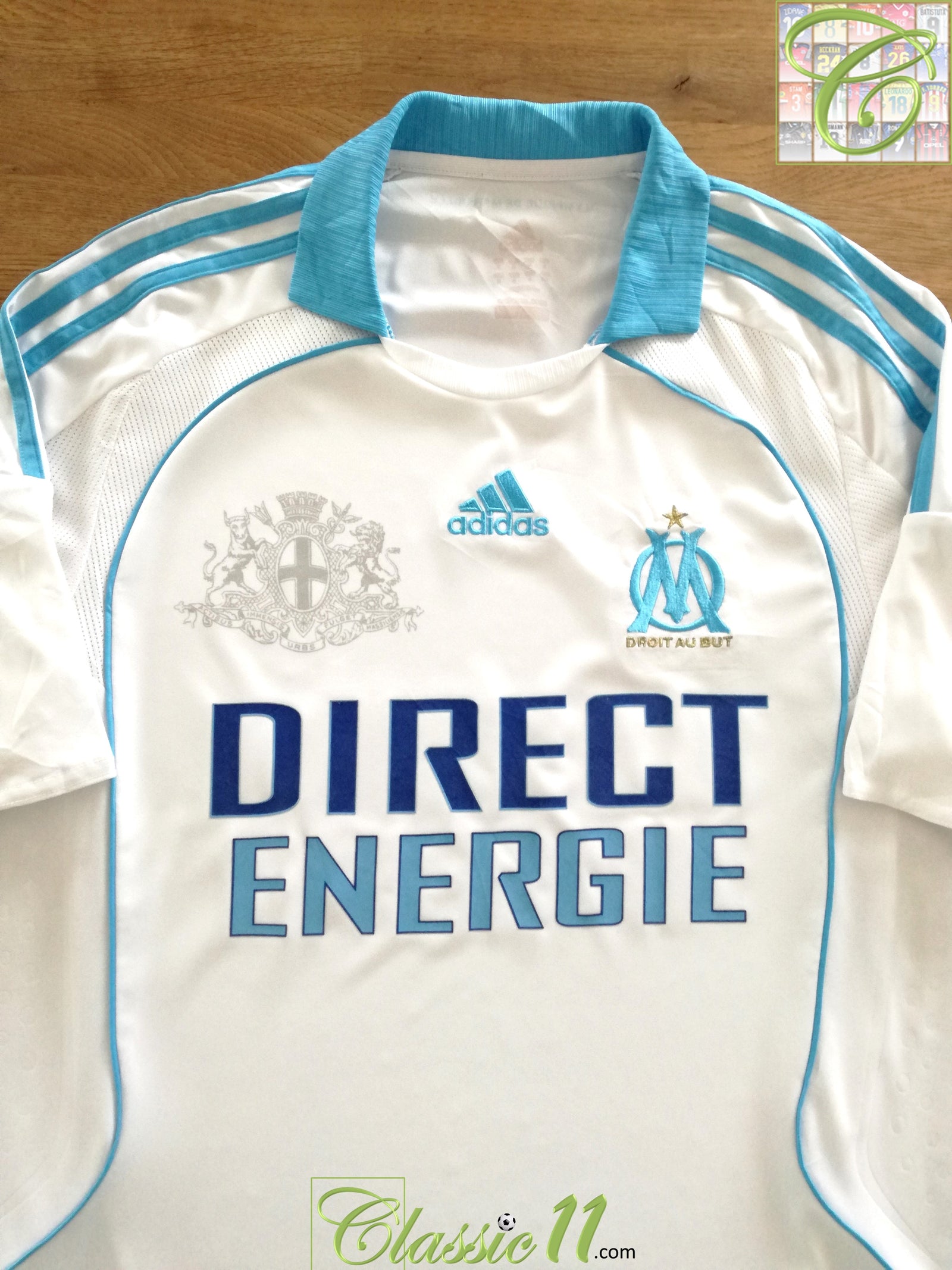 2008/09 Marseille Home Football Shirt (M)