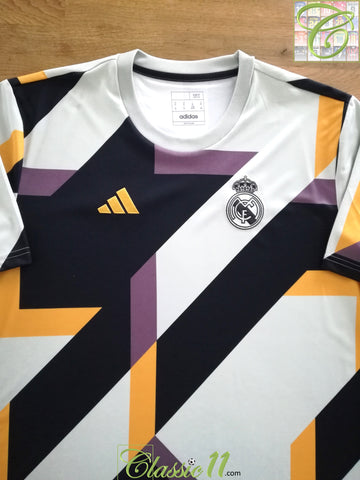 2023/24 Real Madrid Pre-match Football Shirt (XL)