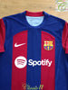 2023/24 Barcelona Home Dri-Fit ADV Football Shirt F. De Jong #21 (M)