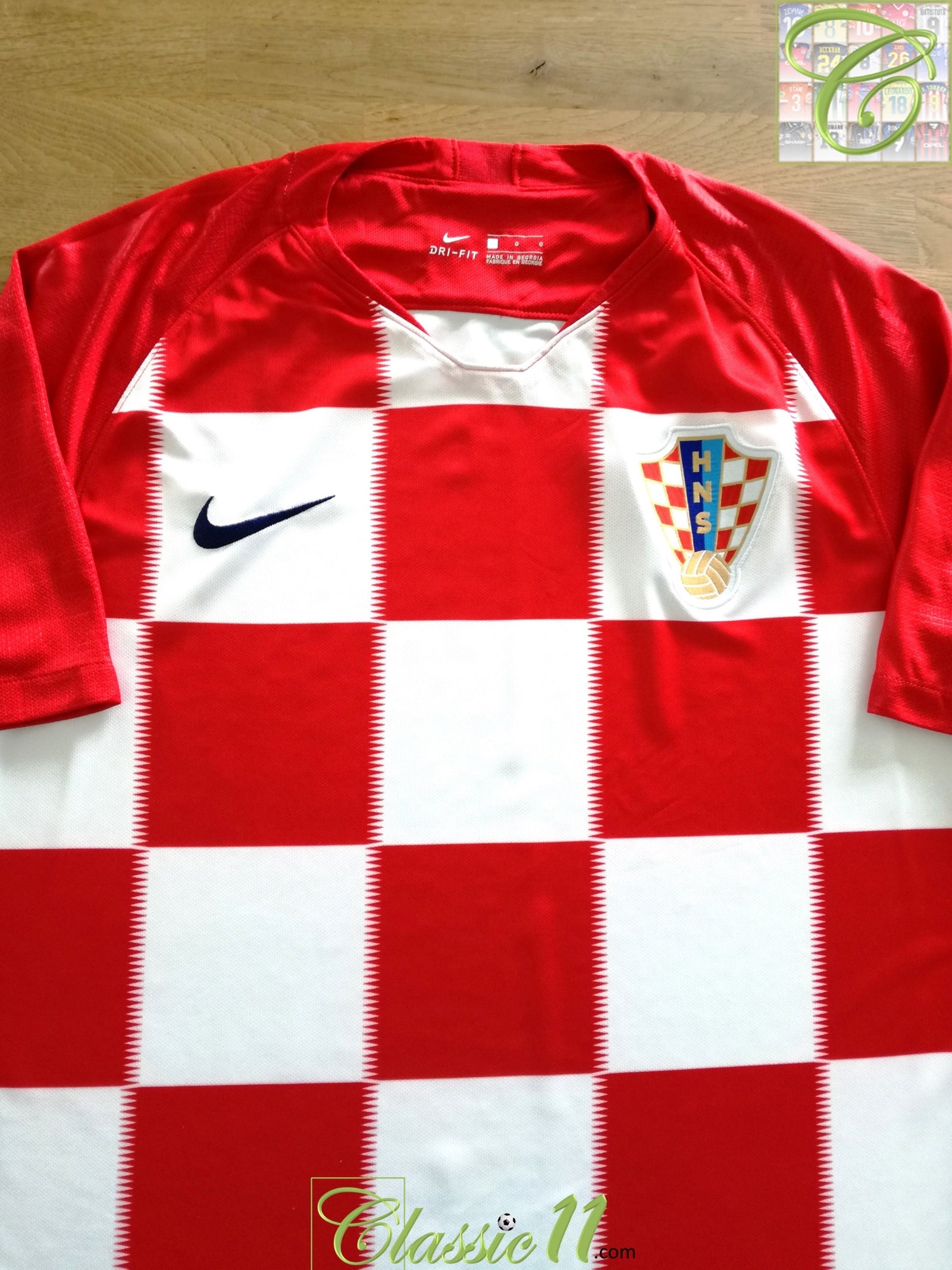 2018/19 Croatia Home Football Shirt