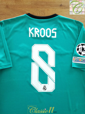 2021/22 Real Madrid 3rd Champions League Football Shirt Kroos #8