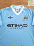 2011/12 Man City Home Football Shirt