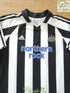 2003/04 Newcastle Utd Home Premier League Football Shirt