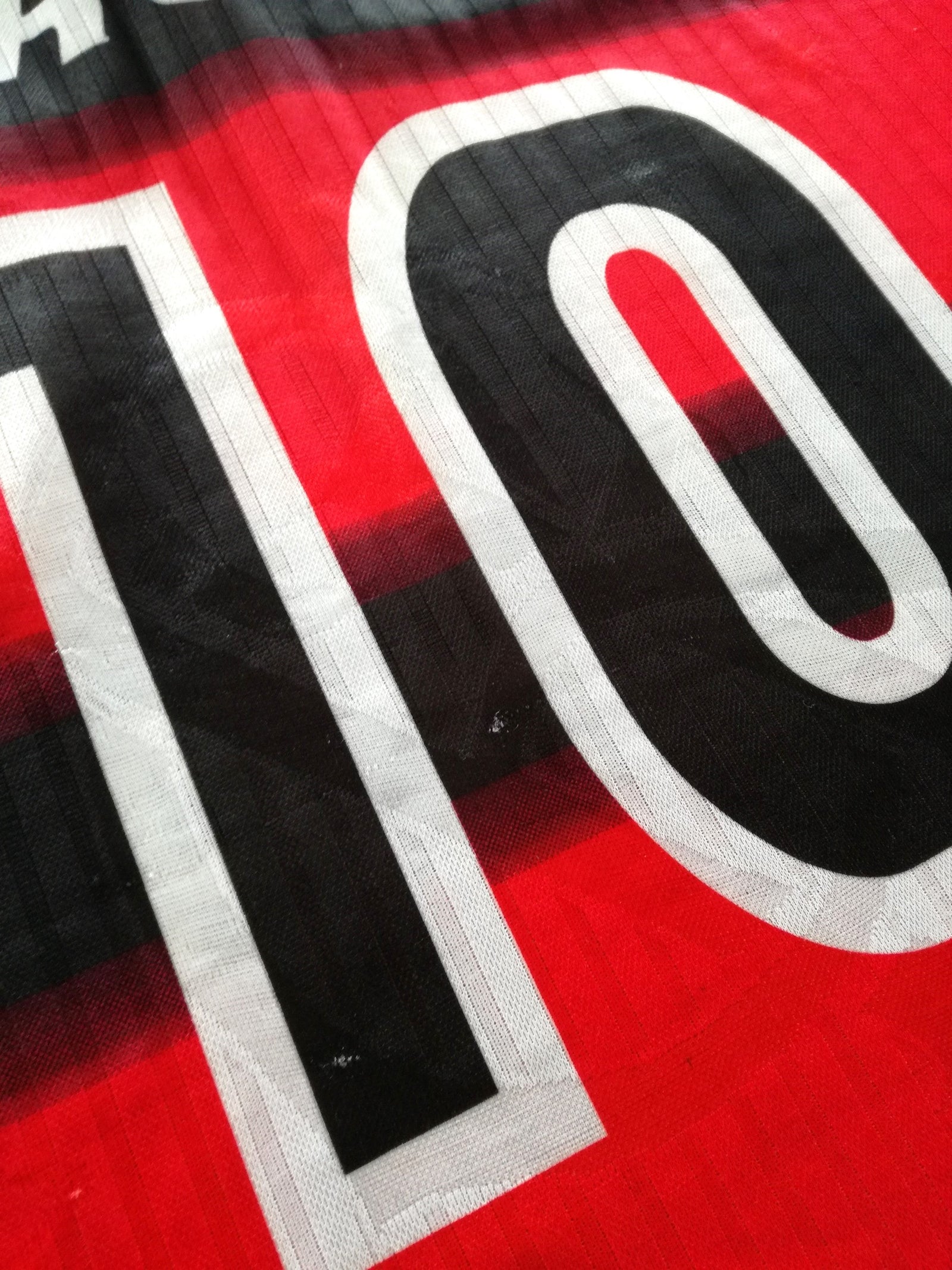 1997/98 Flamengo Home Football Shirt #10 (L)