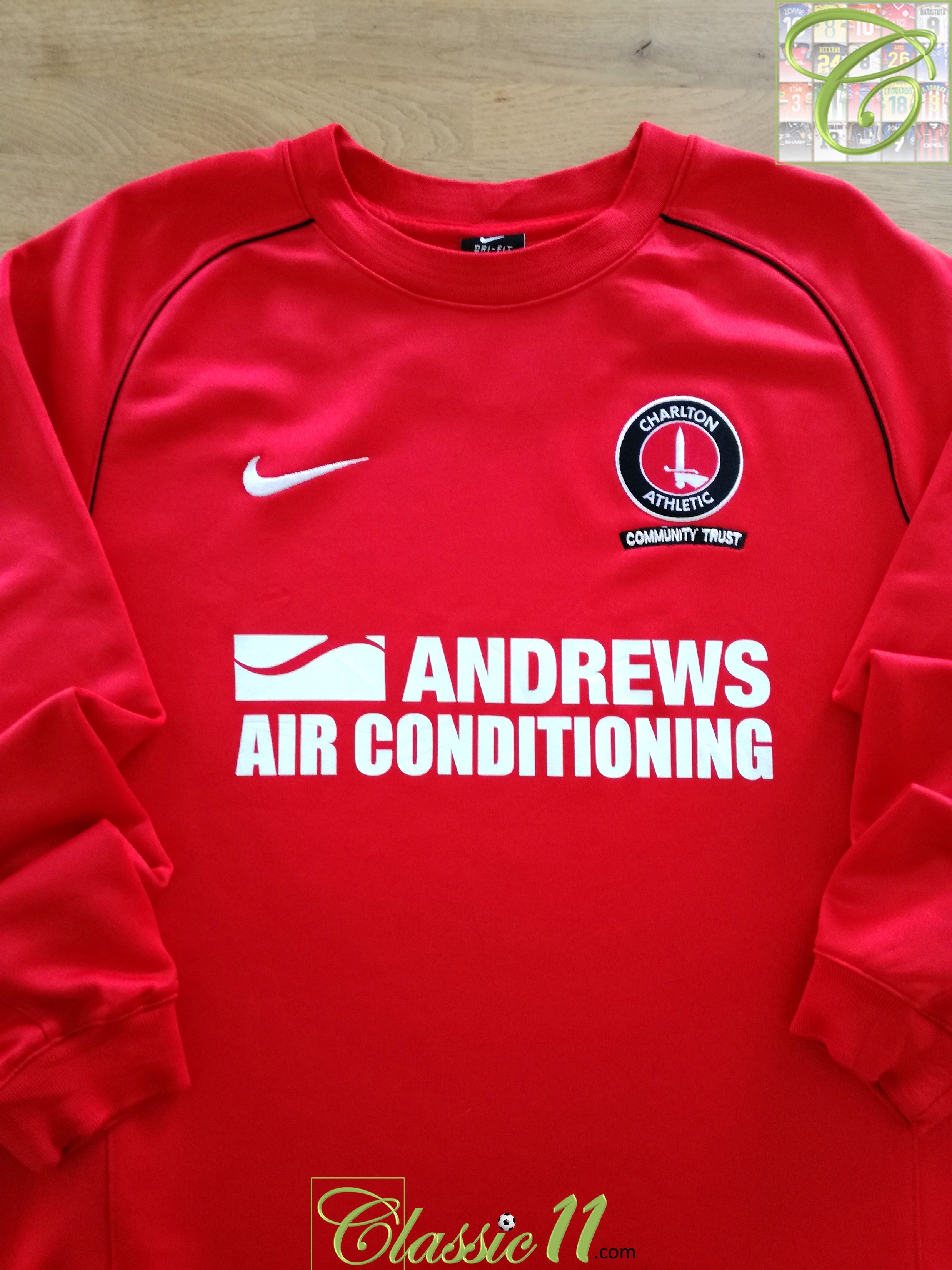 2012/13 Charlton Athletic Training Top