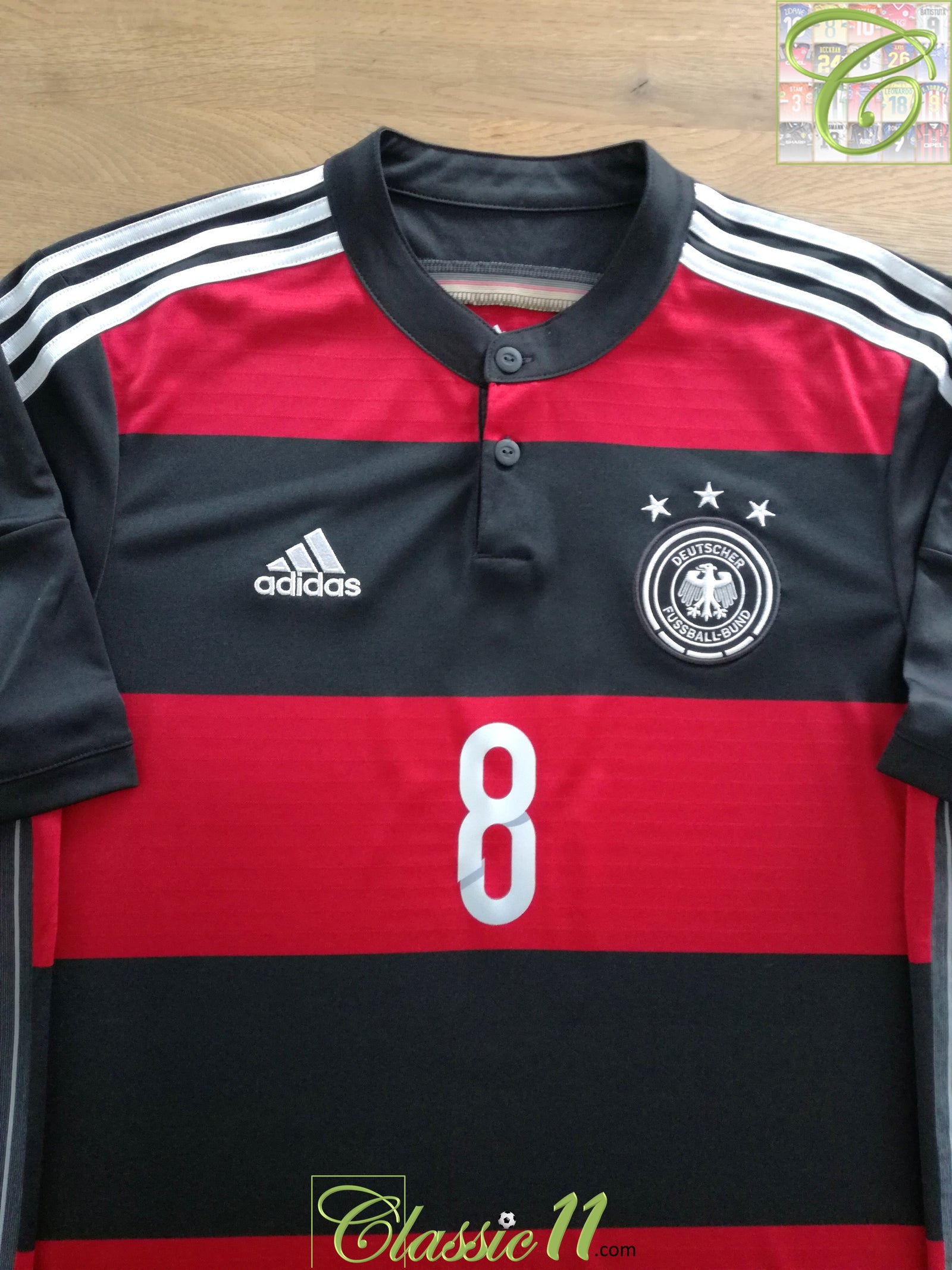 2014/15 Germany Away Football Shirt Ozil #8