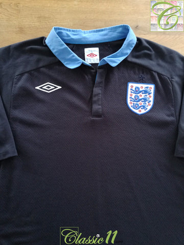 2011/12 England Away Football Shirt (XL)