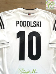 2012/13 Germany Home Football Shirt Podolski #10