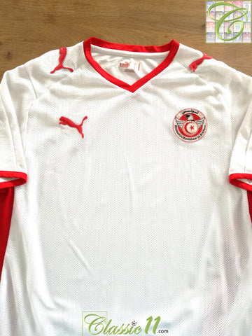 2008/09 Tunisia Home Football Shirt