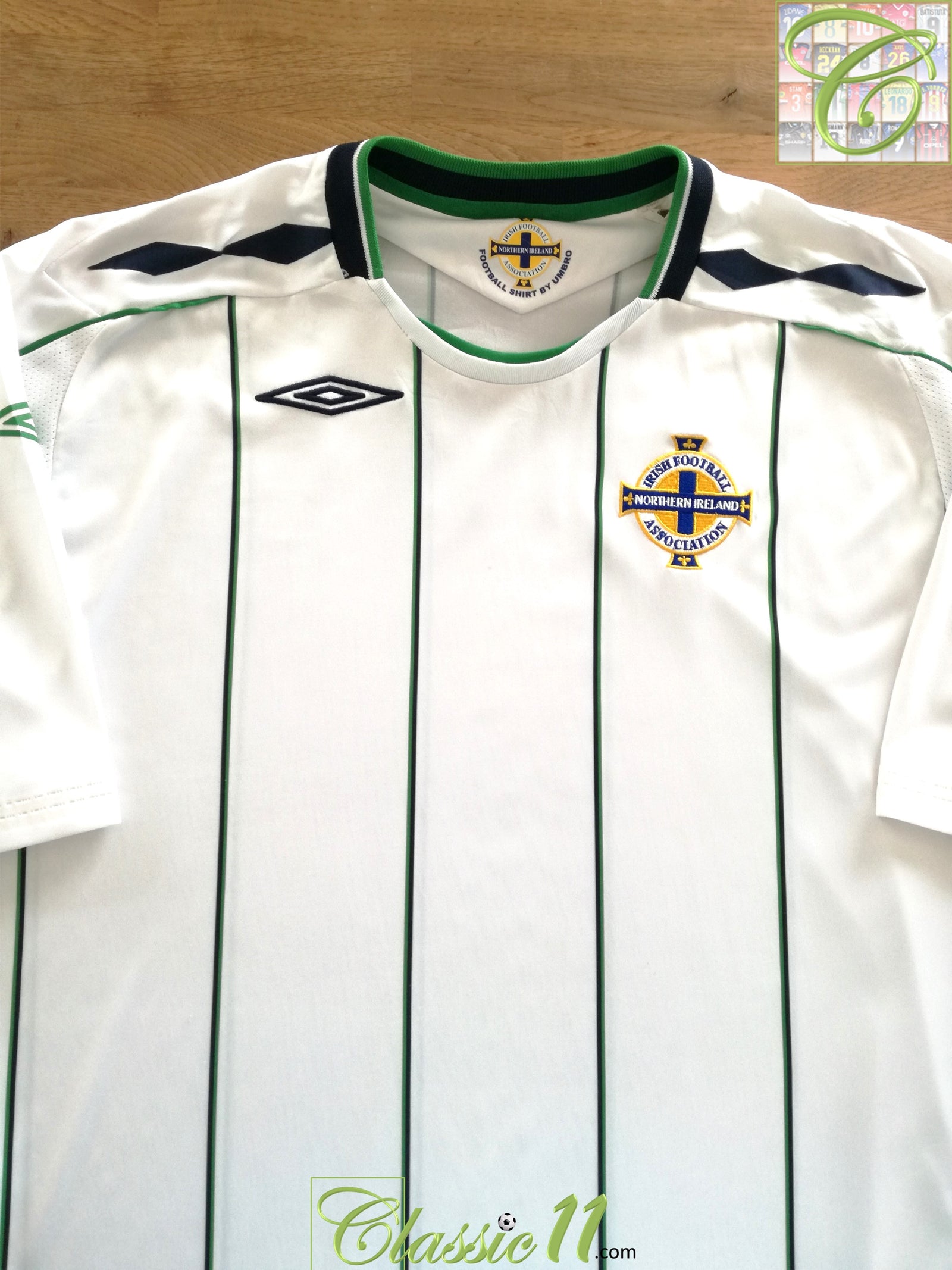 2008/09 Northern Ireland Away Football Shirt