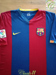 2006/07 Barcelona Home La Liga Football Shirt