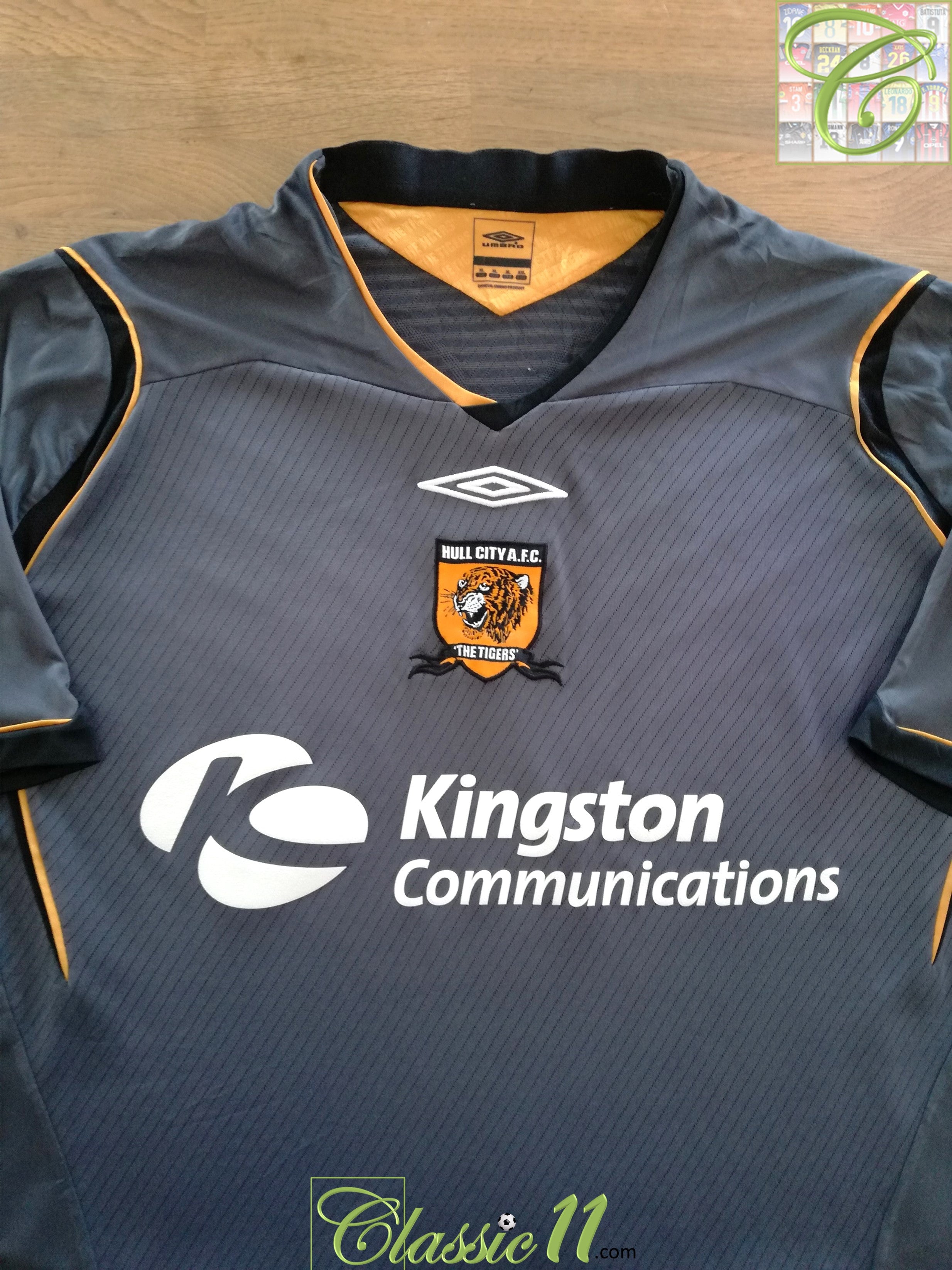 2008/2009 Hull City Away Football Shirt