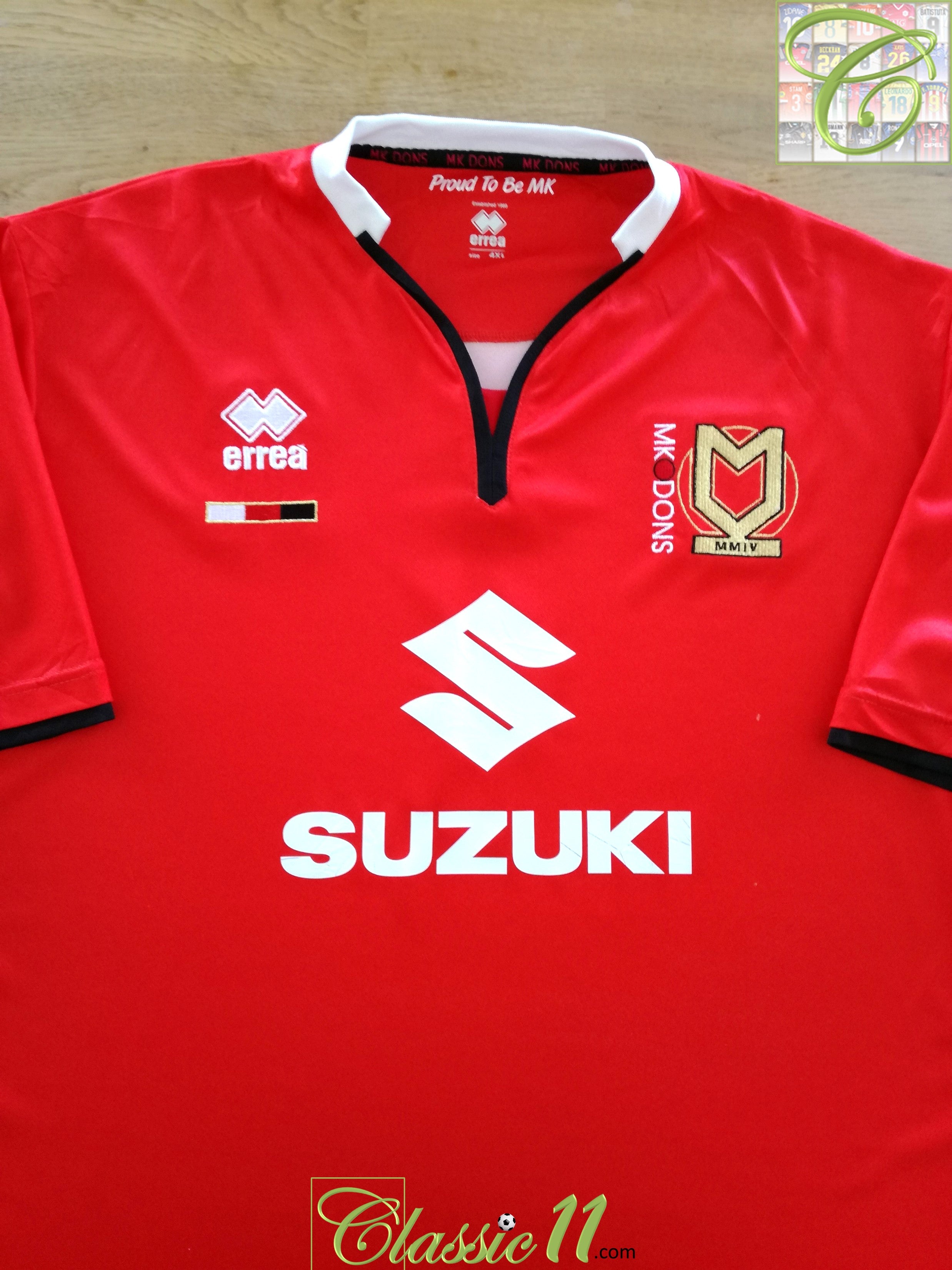 2015/16 MK Dons Away Football Shirt