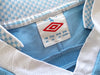 2011/12 Man City Home Football Shirt (M)