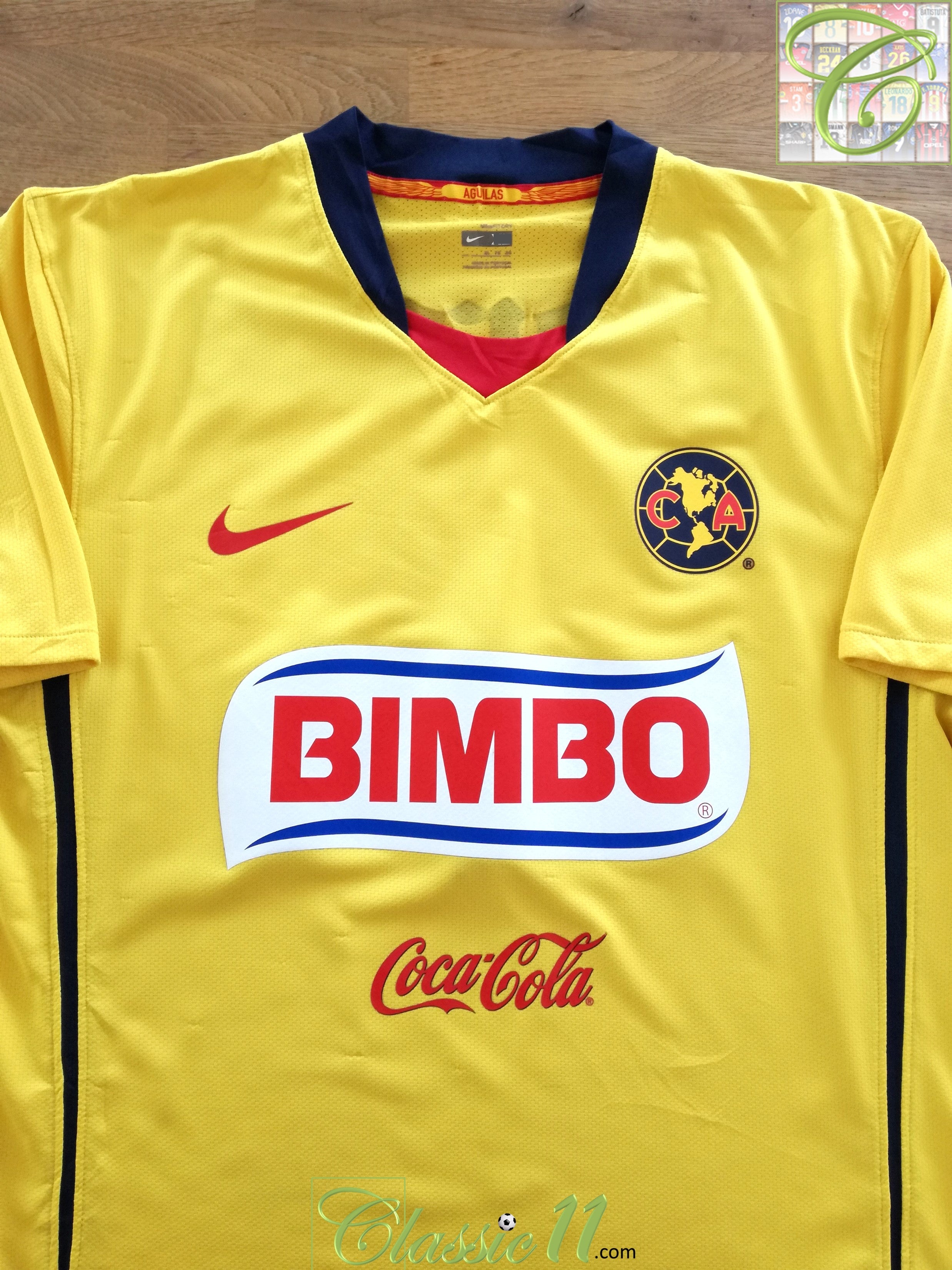 2008/09 Club América Home Football Shirt