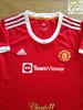 2021/22 Man Utd Woman's Home Football Shirt