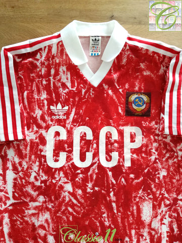 1989/90 Soviet Union Home Football Shirt