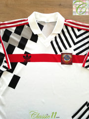 1991/92 Soviet Union Away Football Shirt (L)