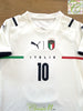 2021/22 Italy Away Football Shirt R. Baggio #10