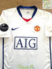 2008/09 Man Utd Away Champions League Football Shirt Giggs #11