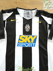 2004/05 Juventus Home Football Shirt