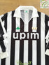 1990/91 Juventus Home Long Sleeve Football Shirt