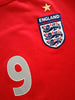 2004/05 England Away Football Shirt Rooney #9 (L)